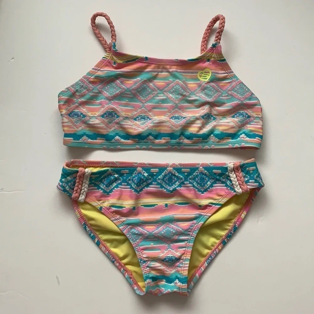 Sketchers Girls Swim Set Top & Bottom